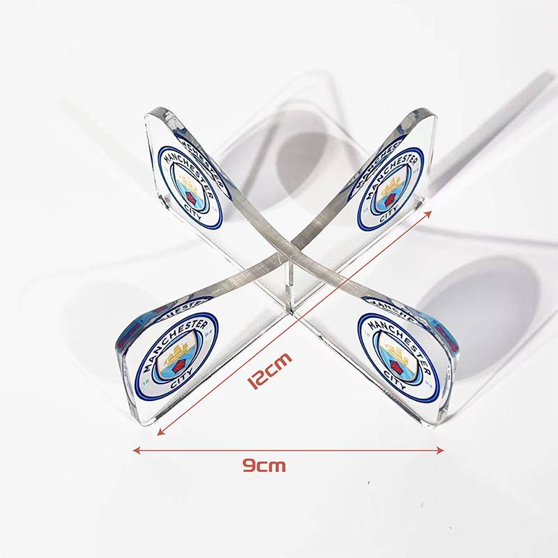 Real Mun Manchester City Chelsea Barcelona Basketball Basketball Football Display Desktop Favorite Memorial Steel Towers Decoration