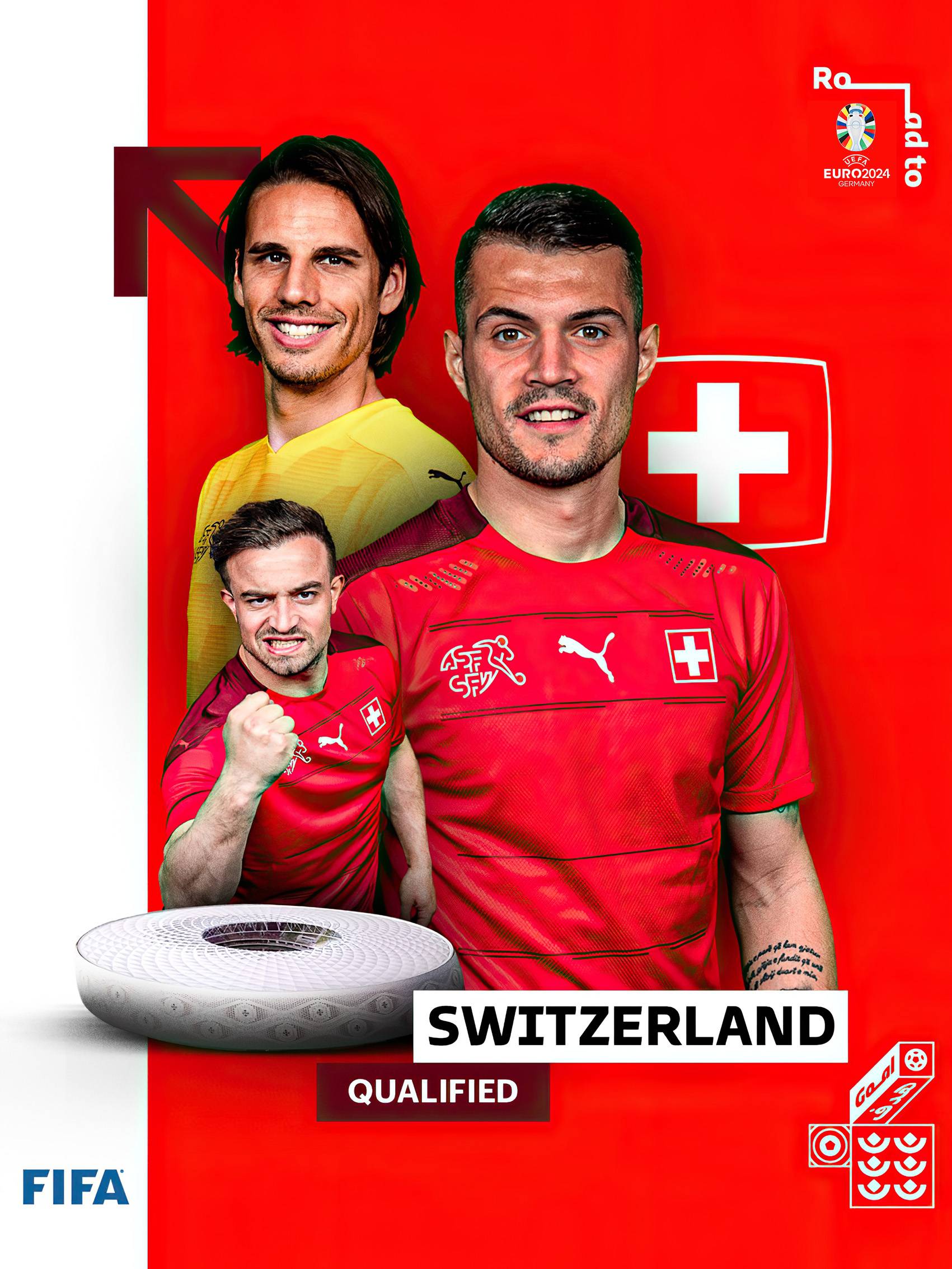 Swiss star poster