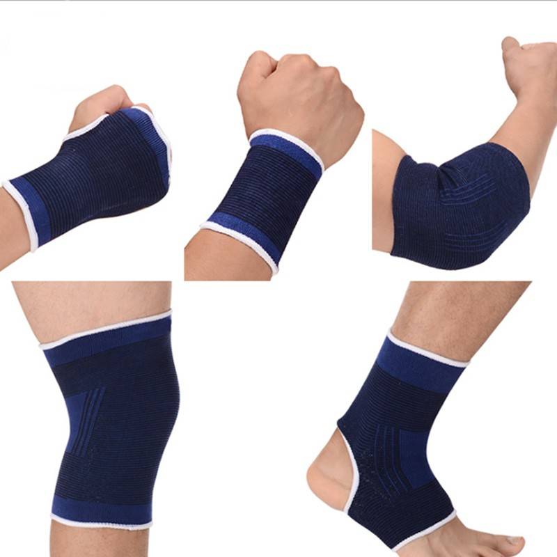 Kneeling elbow, elbow, elbow, ankle, men's and women's basketball running sports fitness training gear equipment full set
