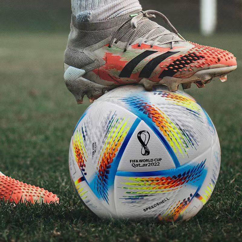2022 Qatar World Cup with the same ball upgrade thickened thermal adhesion seamless football elementary school students dedicated to cheap