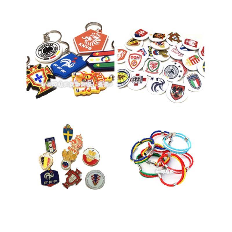 2024 European Cup Face Sticker Fan Products Souvenir Gift Propaganda Materials decoration European Cup Fan Small Gift