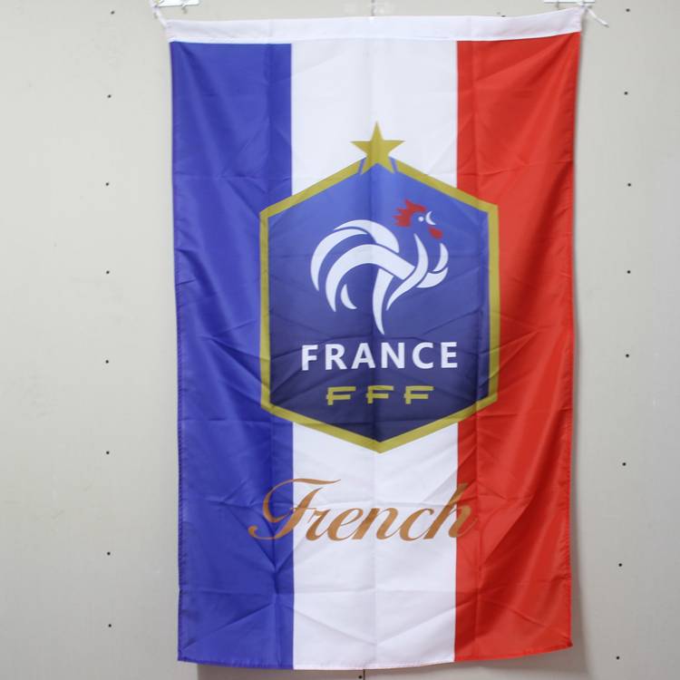No. 4 French emblem flag