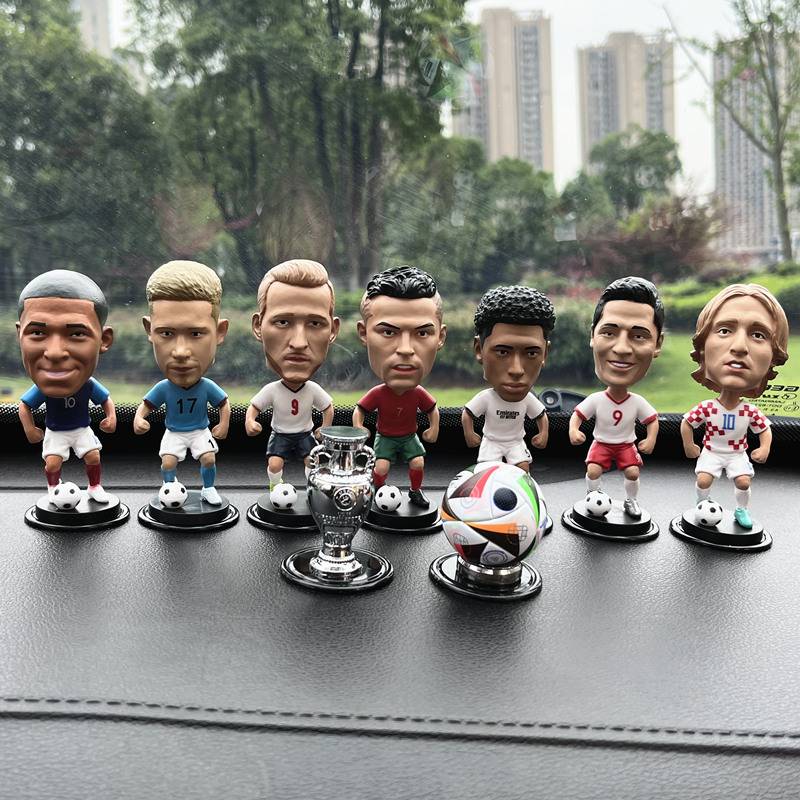 2024 European Cup Star Star Doll Football Model Moving Mbappe C Room Dordrica Kayan