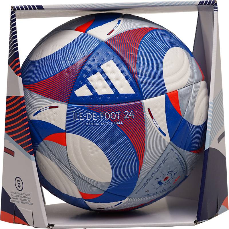 Tianlang Football Adidas 2024 Olympic Games official game training ball No. 5 thermal bonding football IS7439