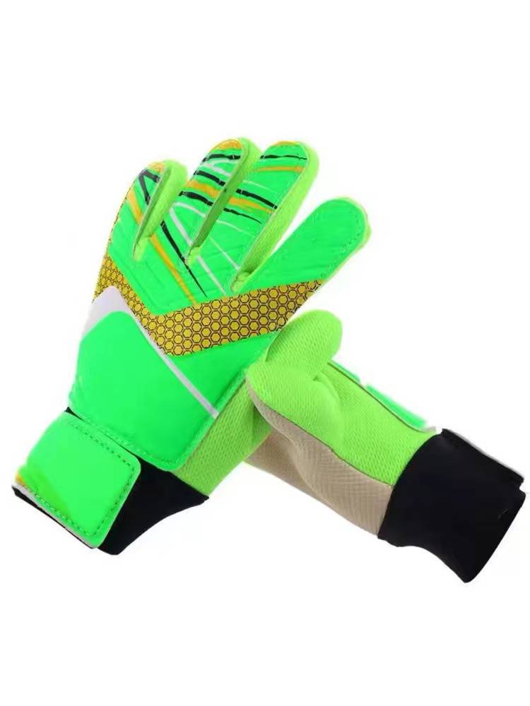 Children's adults, adolescents, non -slip and wear -resistant men's and women's professional competition equipment goalkeeper professional training football gloves