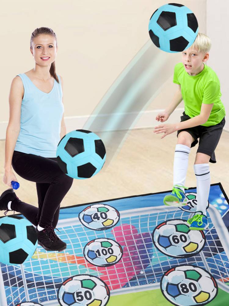 Children's indoor magic stickers, mute football can fold the dart, the target of the indoor parental interactive sports sports boys and girl toys