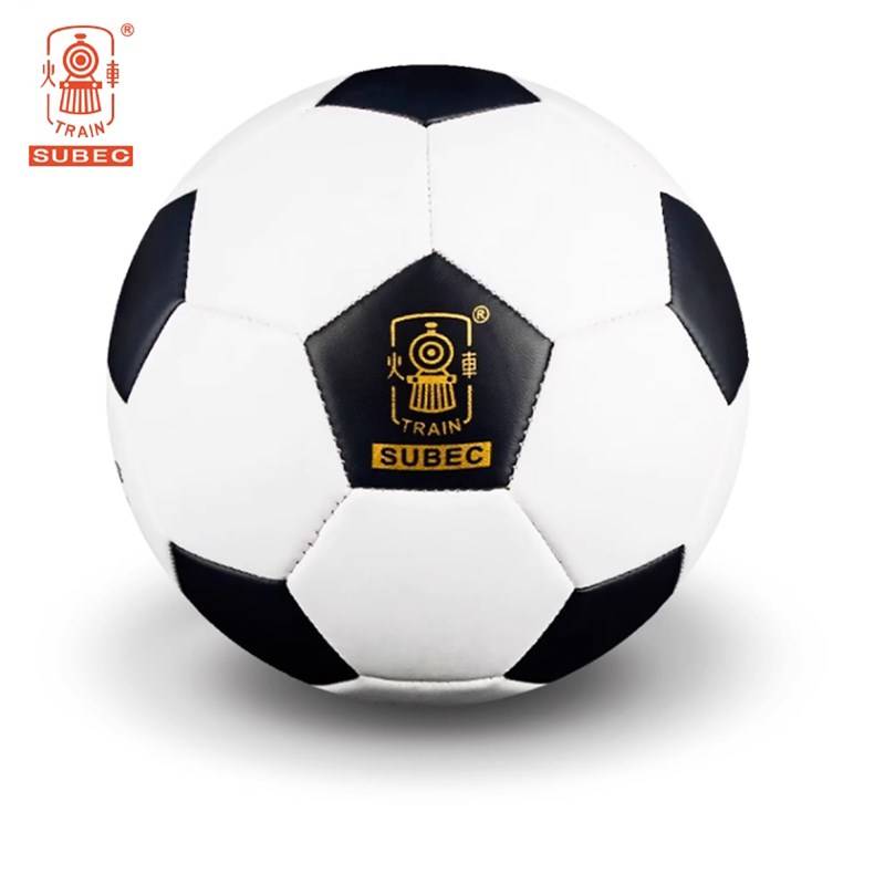 Genuine locomotive Football PU5 Children Student Training Competition Special Classic Black and White
