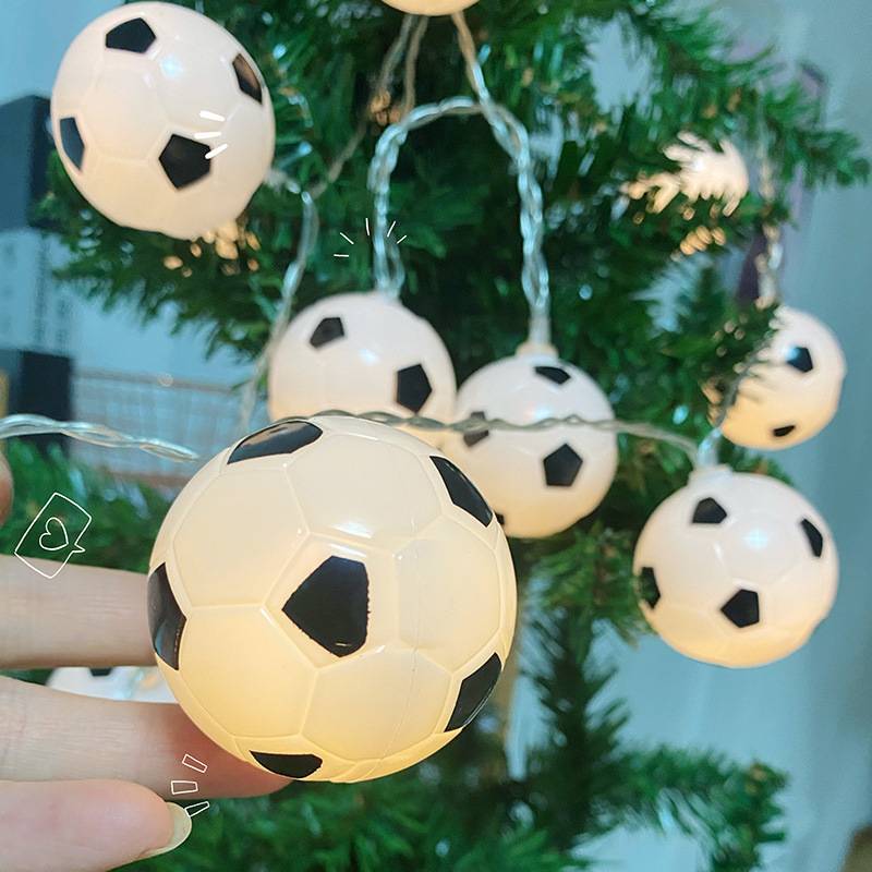 European Cup theme decorative LED football light festival atmosphere light string shop room bar courtyard layout supplies