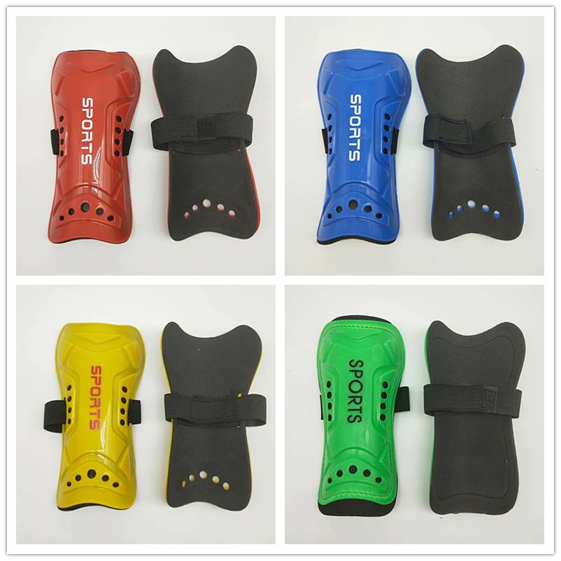 Boys' leg guard board football protective adult competition training special protective child protection children's calf plug board hollow and breathable