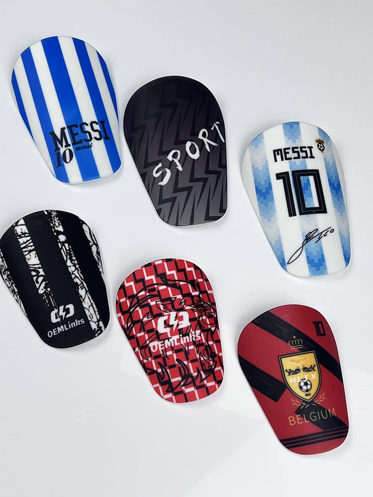 3D Heat Shenghua mini -legged board custom school club football professional training contest protective gear customization