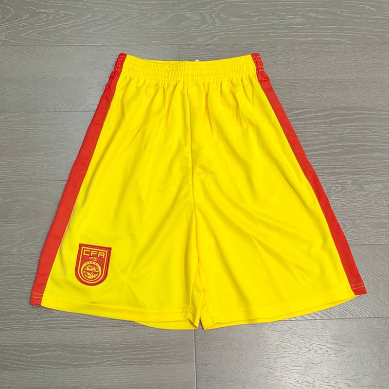 Summer football shorts men's running fitness outdoor sports fast dry and breathable and loose national training pants printed