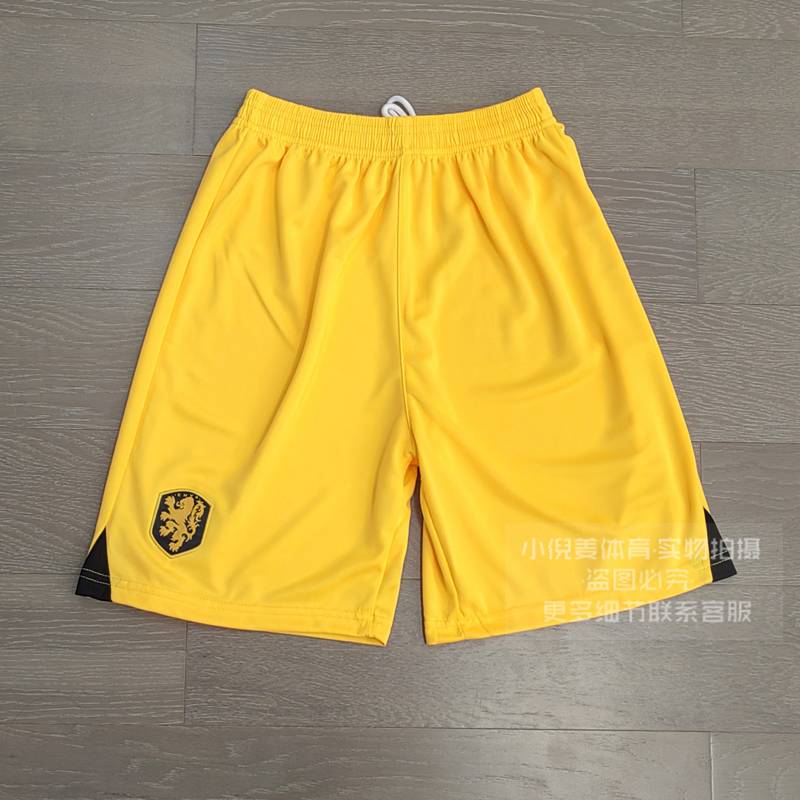 Summer football shorts men's running fitness outdoor sports fast dry and breathable and loose national training pants printed