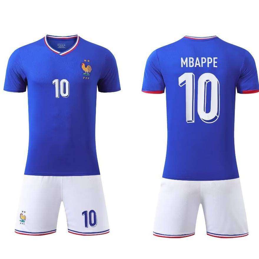 Empty and children's football clothing, Summer Argentine Messi Real Madrid No. 7 Harland short -sleeved pure cotton agreed baby jersey
