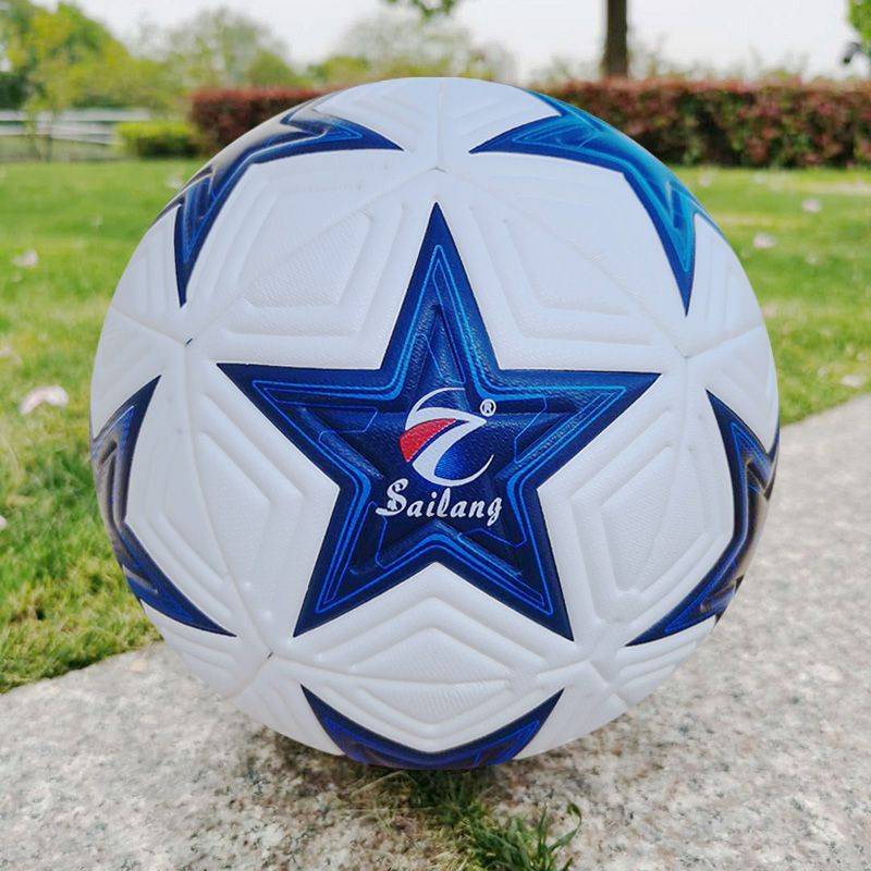 Champions League Football No. 5 Adult Entrance Examination No. 4 Elementary 4 Elementary School Genuine Hot Adhesive Football PU wear -resistant training competition