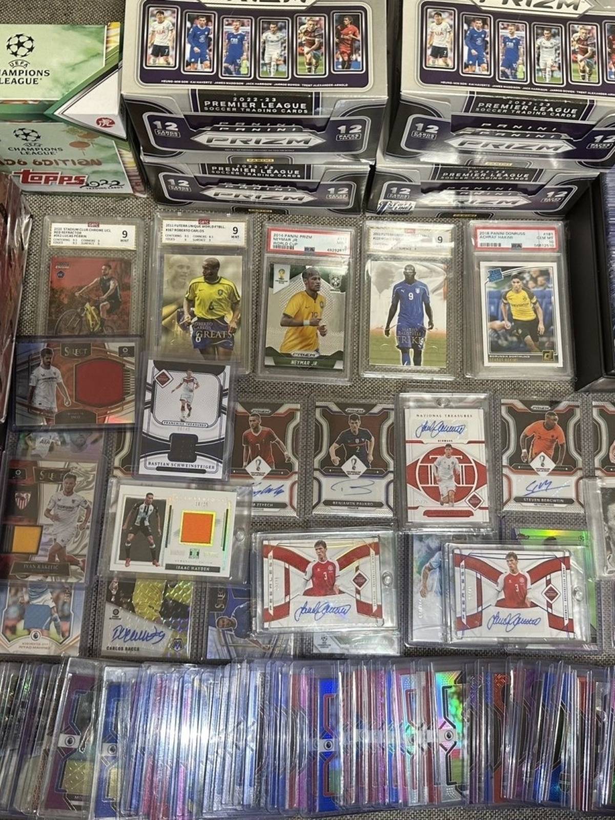 Messa Panini TOPPS Football Star Kakford World Cup Premier League Mosaic PRIZM Signature