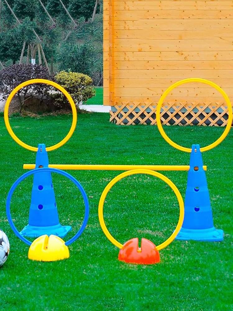 Drone Training Equipment Label Corner Flat Based on the bottom of the car pile mid -examination basketball training rod football training