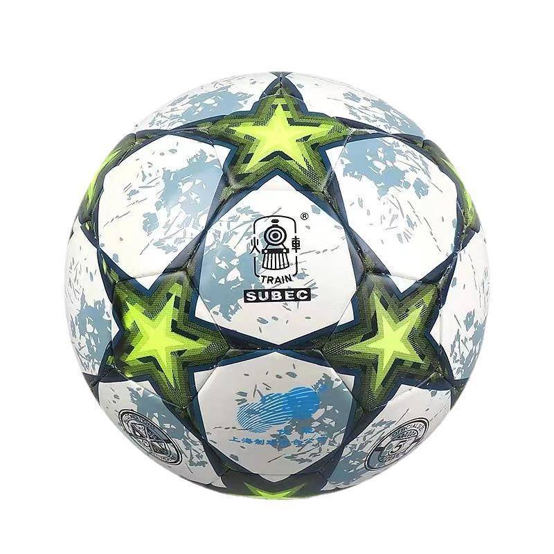 Youneng locomotive football GS8111 Football No. 5 five -star football student child training red/green game