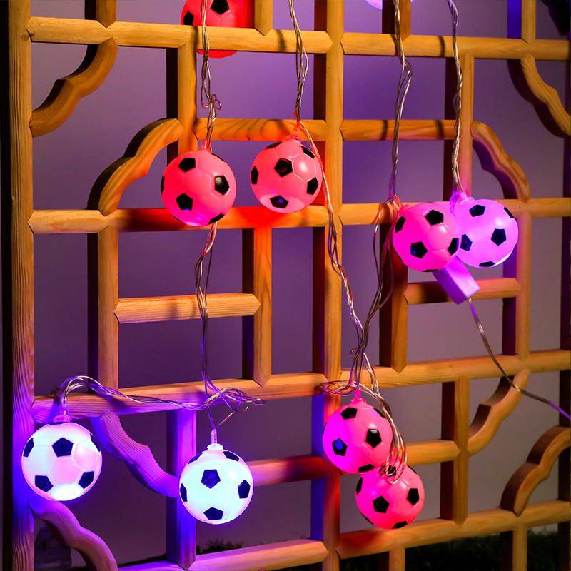 European Cup Sports Lottery Shop Decoration Football String 2024 Lottery Store KTV Atmospheric A sense of Fans Products