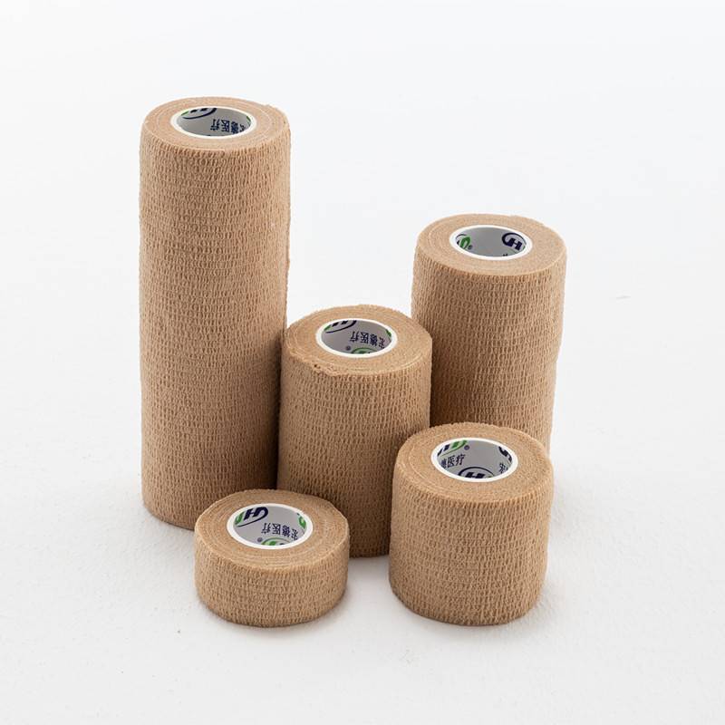 Hongde Medical Elastic Sports Self -stick bandage football blue ball pressing pet self -stick elastic bandage bandage wrist knee