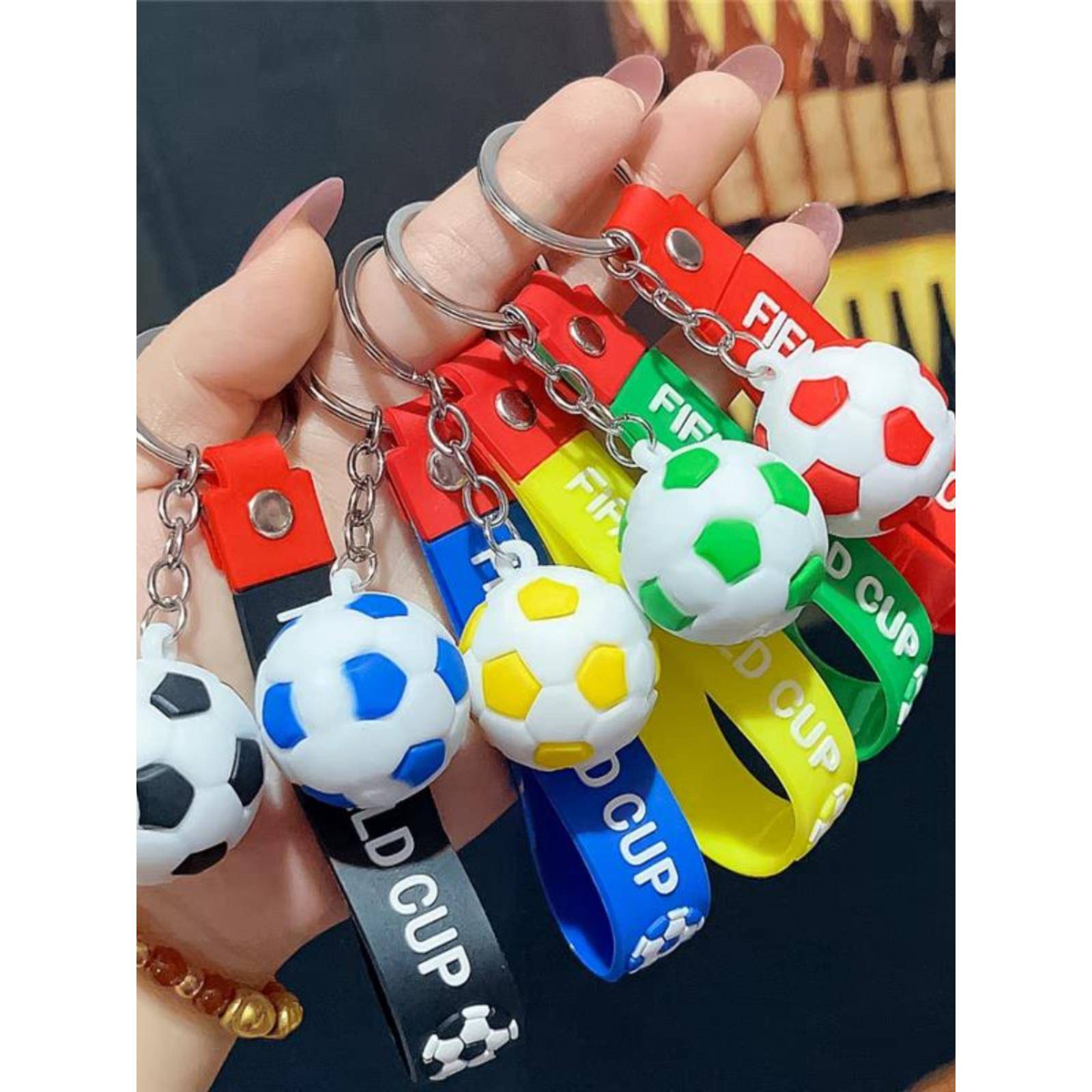 Essence2024 European Cup keychain football pendant accessories fans products peripheral commemorative event promotional gift creation
