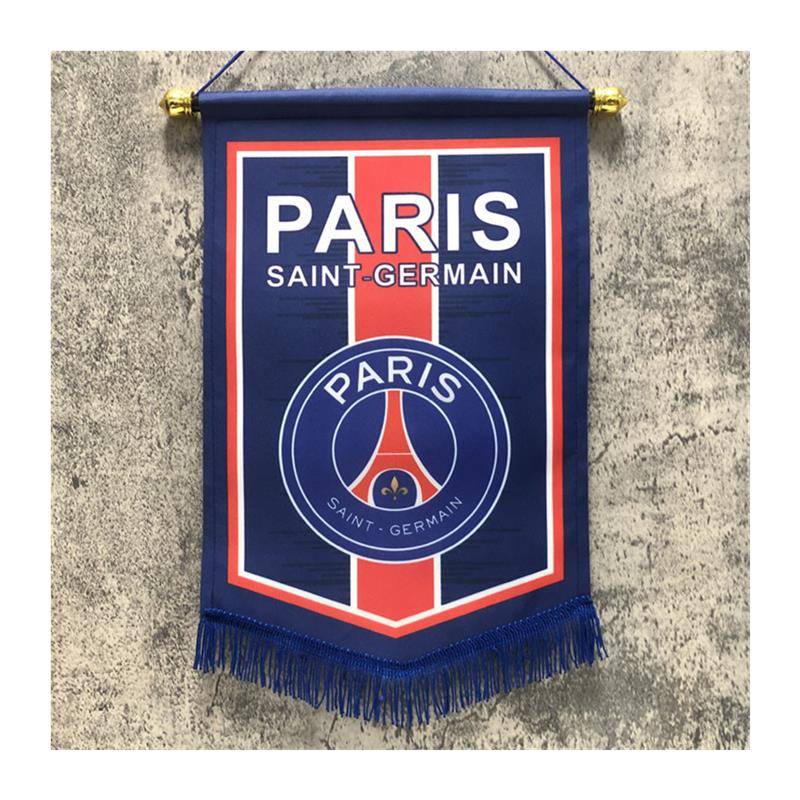 2024 Football European Cup 24 Flag Banfan Bar Sports Victor Real Madrid Dat Bayern Manchester United Banner Pentagon Banner
