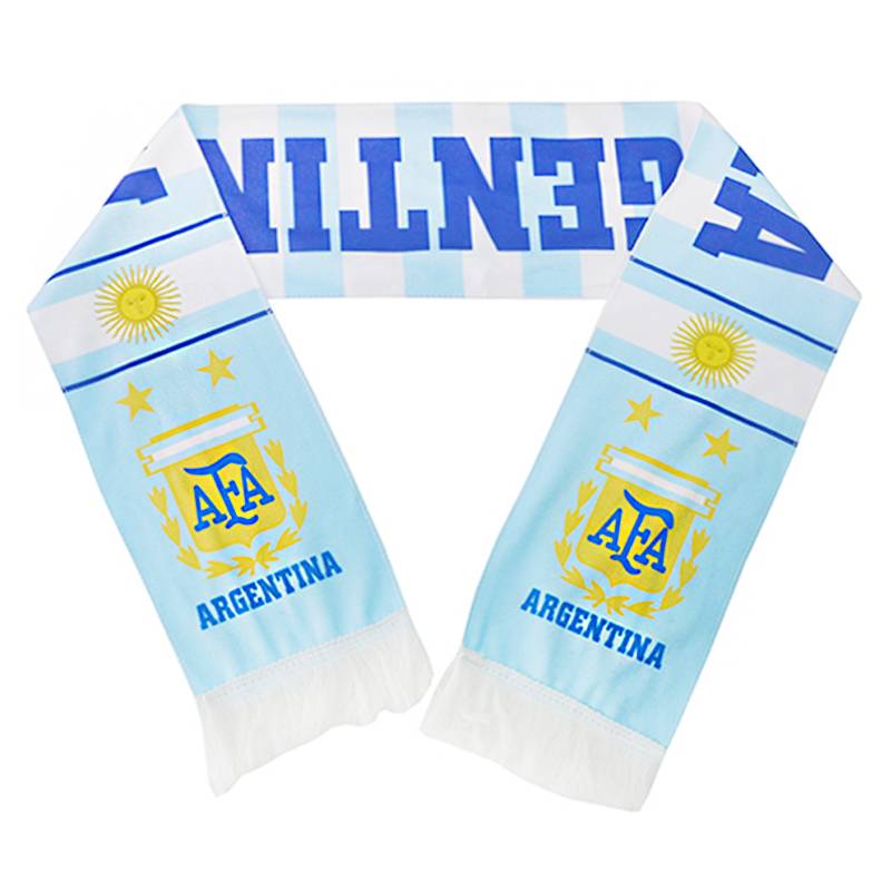 Spot 2022 Qatar World Cup Football Fan Products Brazilian Argentina customize a scarf and neck