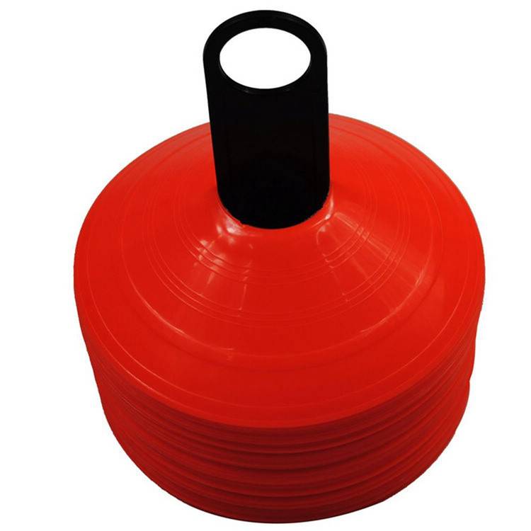 Logic disc round mouth straw hat football corner bid obstacles, logo plate logo roadmark training supplies and equipment