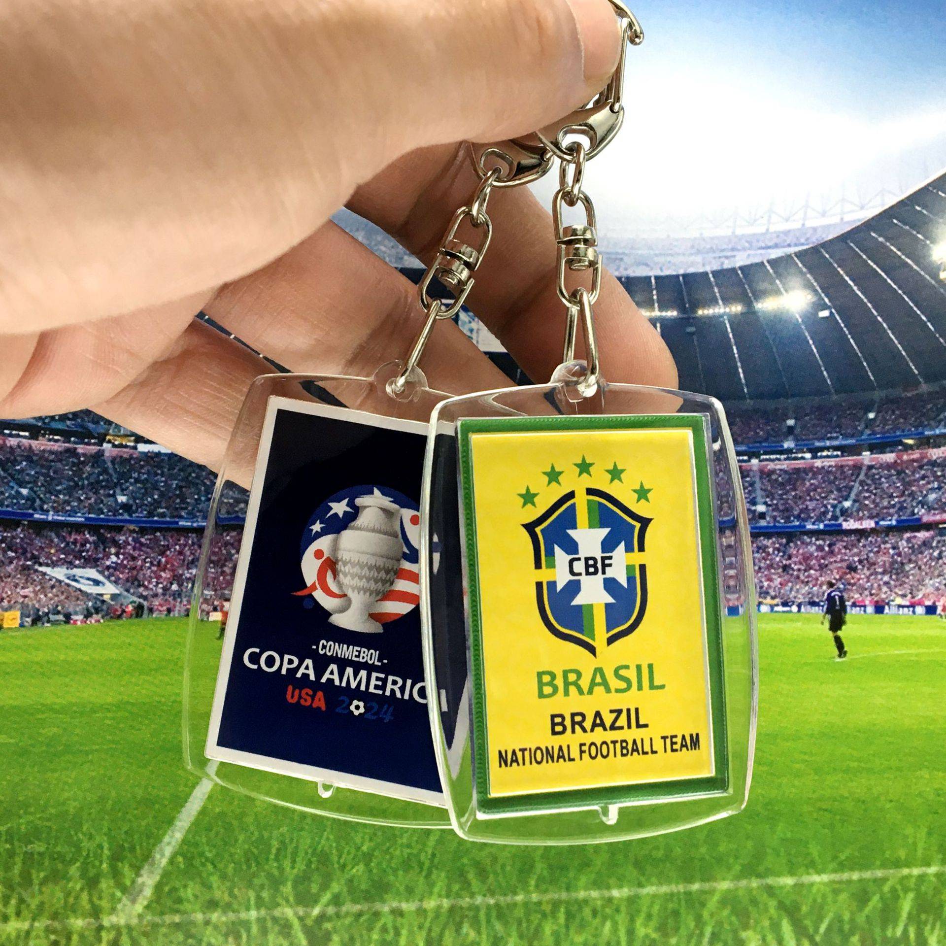 2024 America Cup-Brazil team emblem A1-photo frame hanging