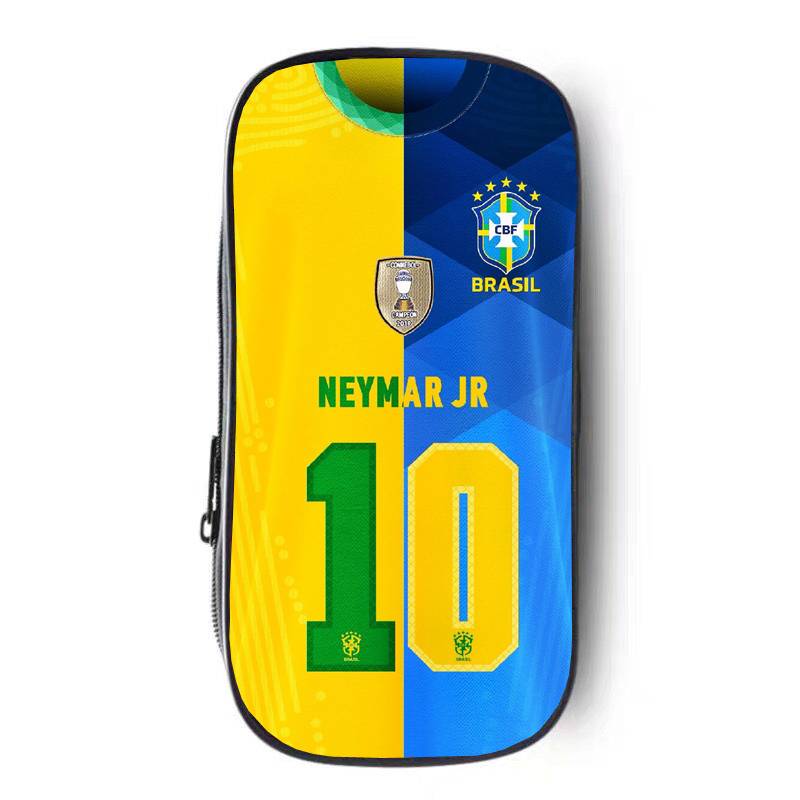 World Cup football Argentine team MESSI Messi 10 jersey junior high school elementary and middle school student stationery box pen bag