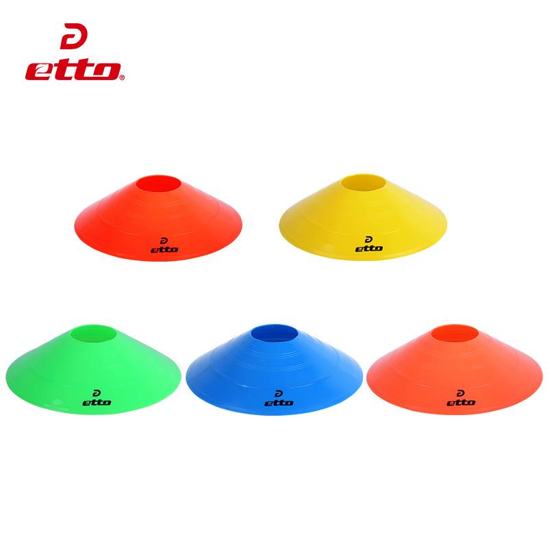 ETTO Yingtourui professional football training supplies obstacle logo disc football logo disk round mouth training disc