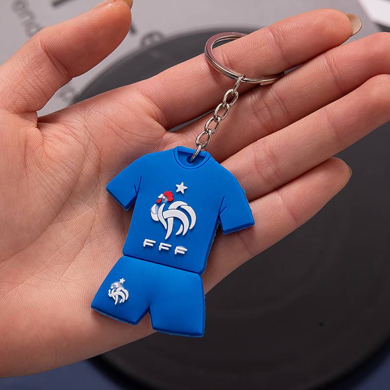 French team jersey keychain
