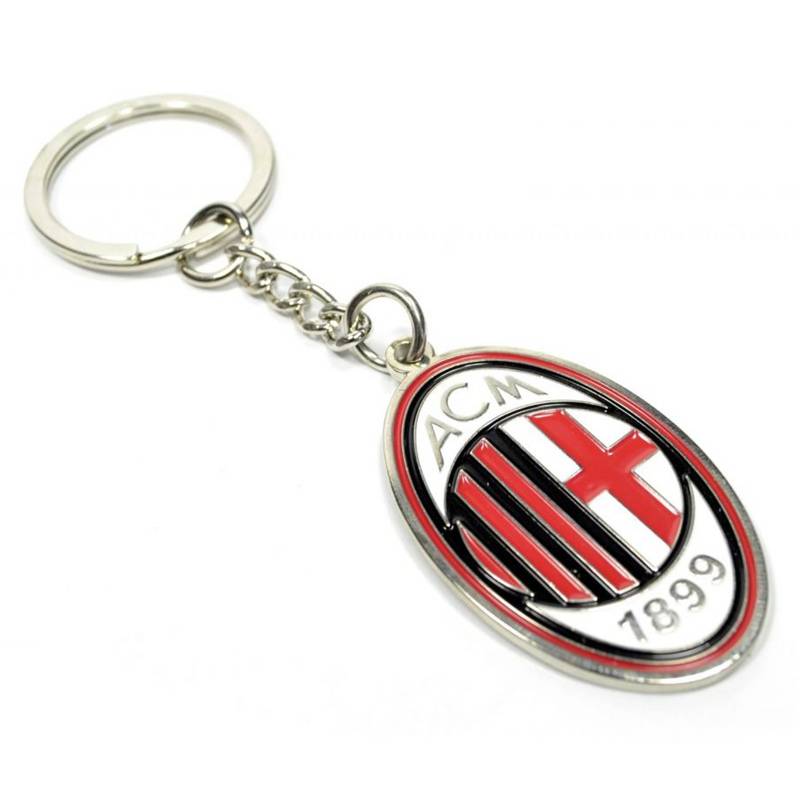 AC Milan official authentic football peripheral team fan products team logo keychain badge brooch pendant
