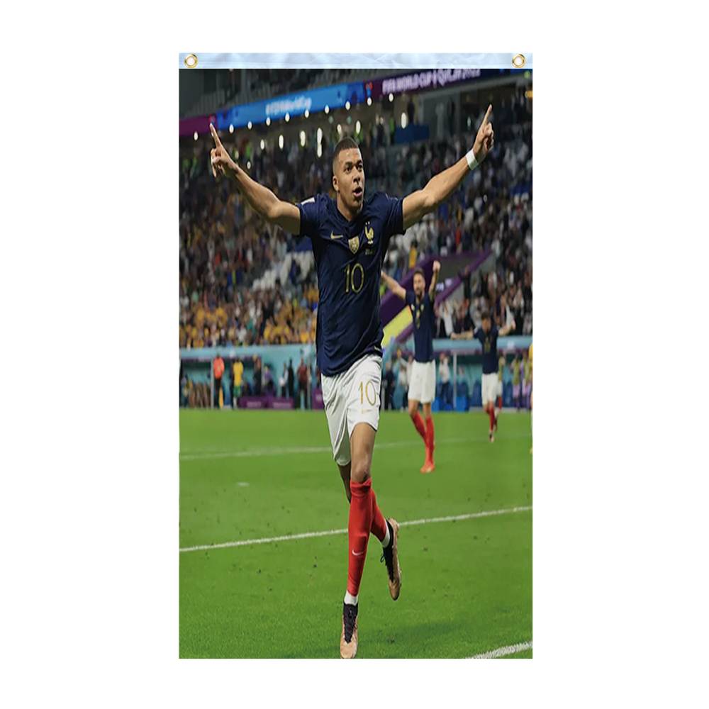 Mbappe hanging cloth [60x90cm] Send hook