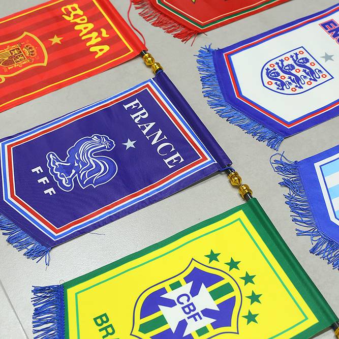 European Cup Football Fans Exchange Fan Fan Bar KTV Decoration Flag Hanging Banner Flag Decoration Products Hanging Flag