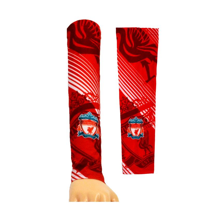 Real Madrid's surrounding football team ice silk sleeves sunscreen ice sleeve Liverpool Chelsea Juventus arms summer male