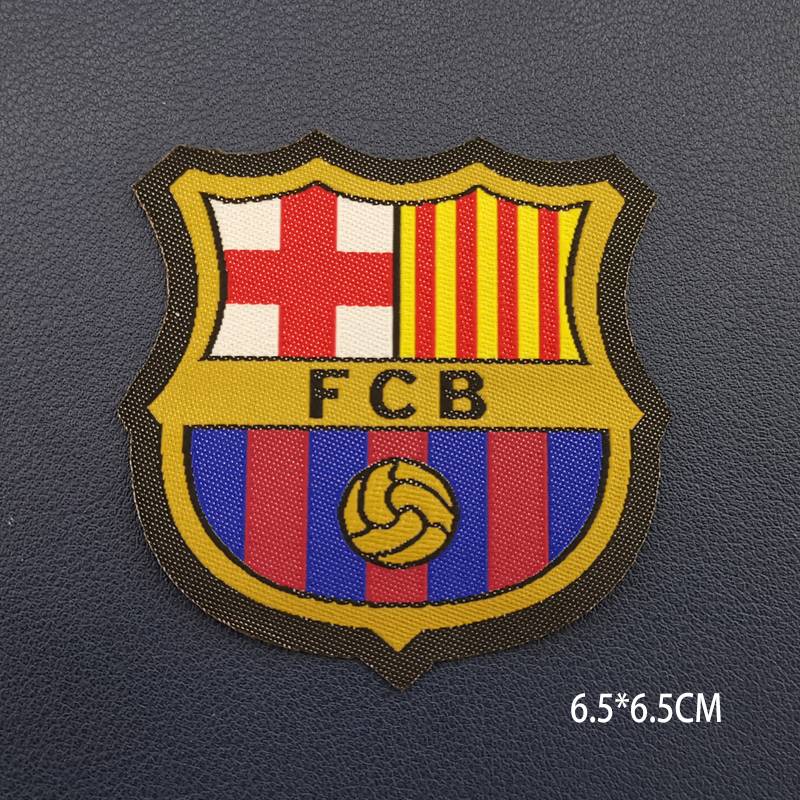 Barcelona embroidery team emblem