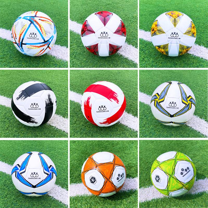 Genuine Third Ring Football No. 5 World Cup 2023 Card T Student Adult Competition Children's Middle School Entrance Examination No. 4 wear resistance
