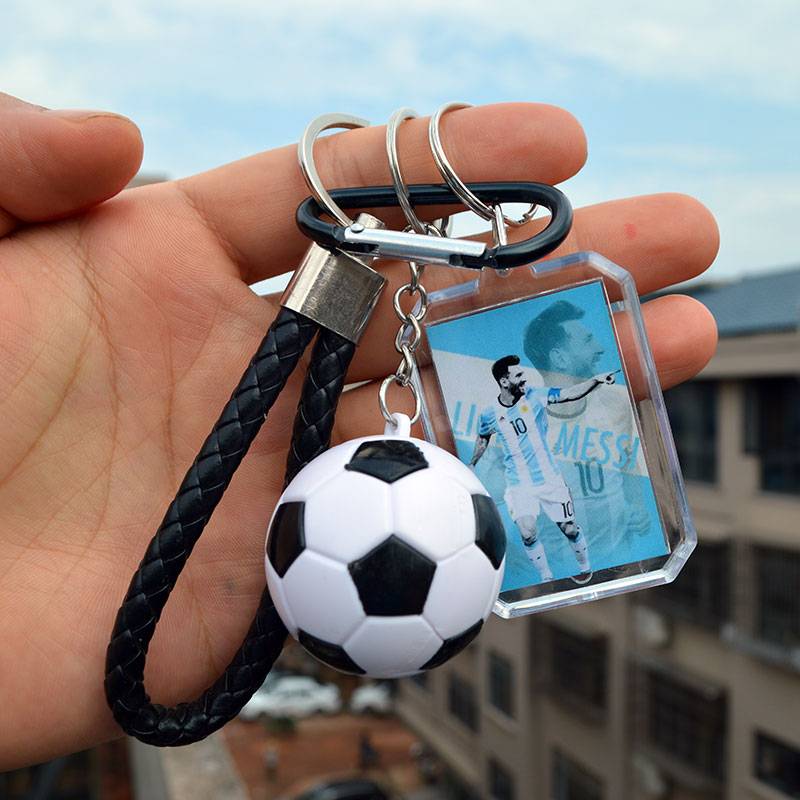 Messi C Rane Marmilbape Argentine Barcelona Real Madrid Football Stars around the keychain chain pendant