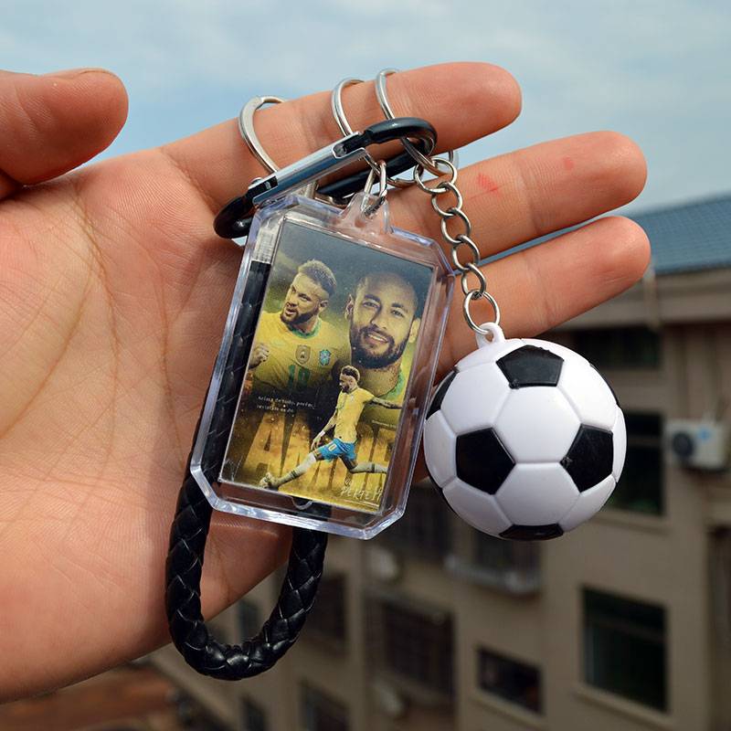 Messi C Rane Marmilbape Argentine Barcelona Real Madrid Football Stars around the keychain chain pendant