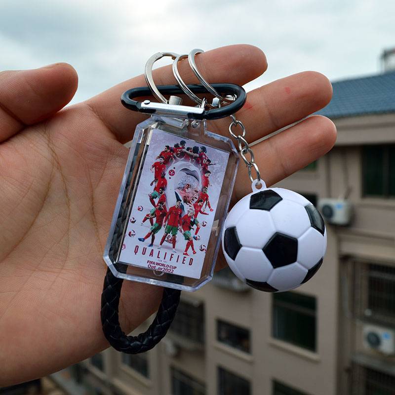 Messi C Rane Marmilbape Argentine Barcelona Real Madrid Football Stars around the keychain chain pendant