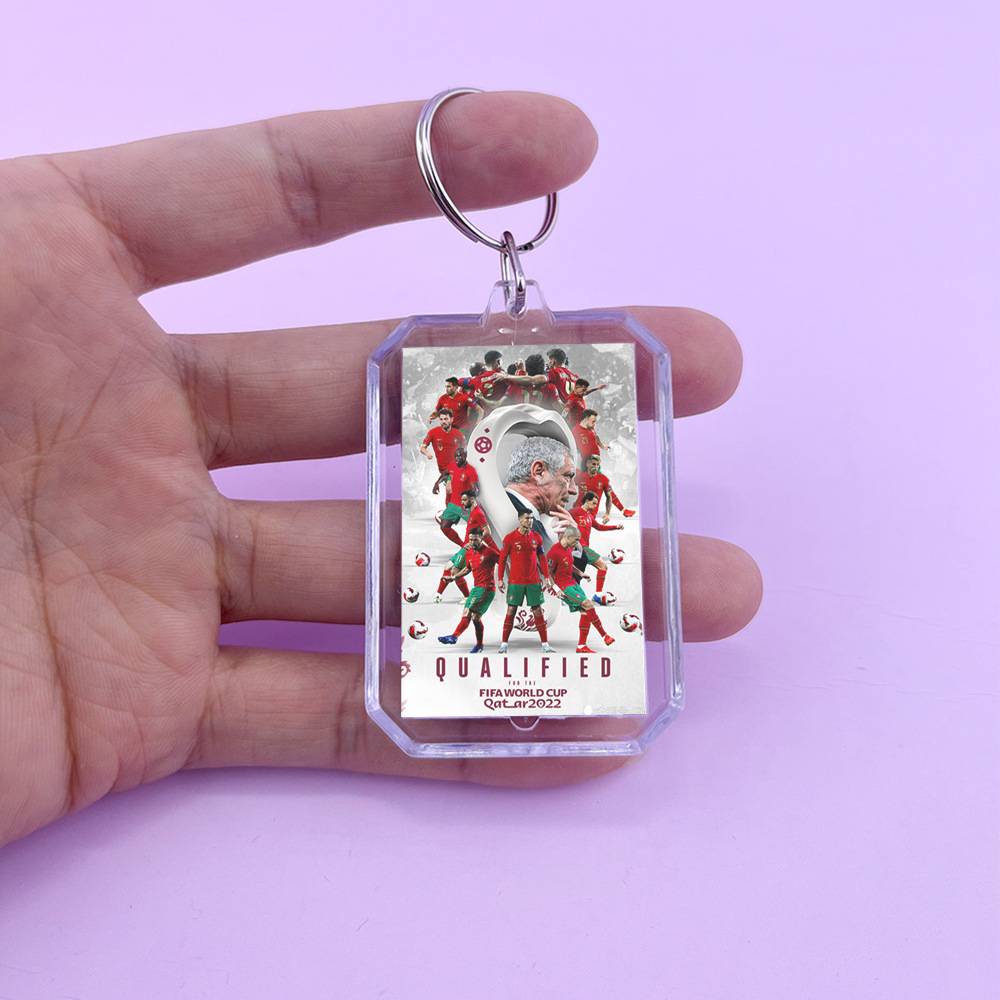 Messi C Rane Marmilbape Argentine Barcelona Real Madrid Football Stars around the keychain chain pendant