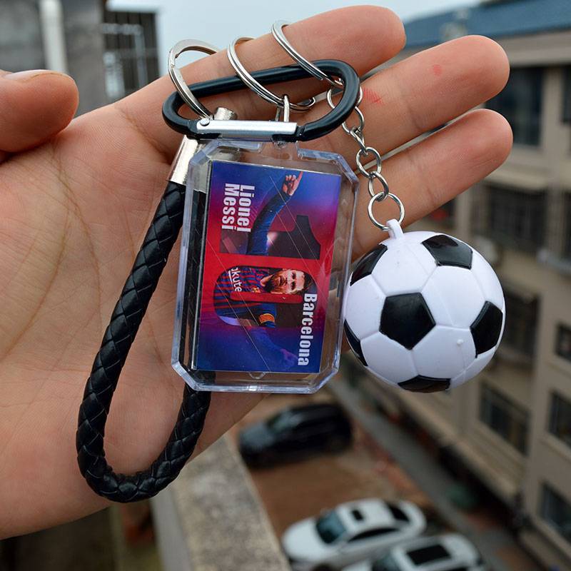 Messi C Rane Marmilbape Argentine Barcelona Real Madrid Football Stars around the keychain chain pendant
