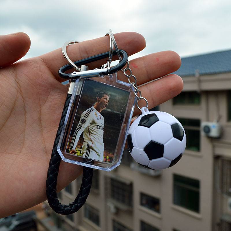 Messi C Rane Marmilbape Argentine Barcelona Real Madrid Football Stars around the keychain chain pendant