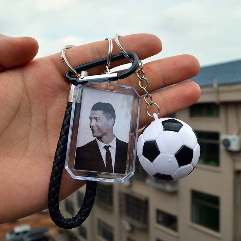 Messi C Rane Marmilbape Argentine Barcelona Real Madrid Football Stars around the keychain chain pendant
