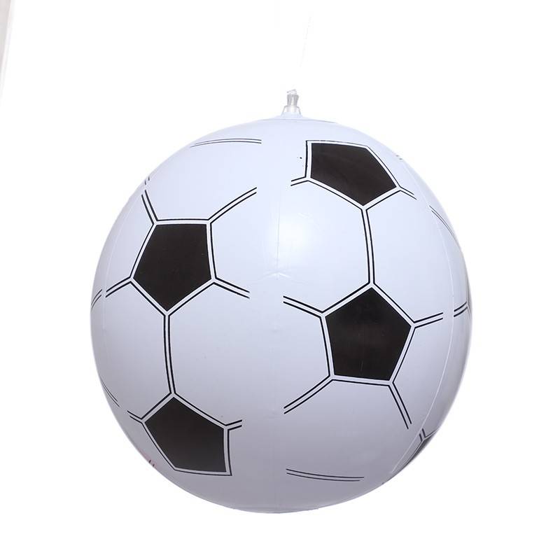 25cm black and white inflatable football pendant [10 installation]