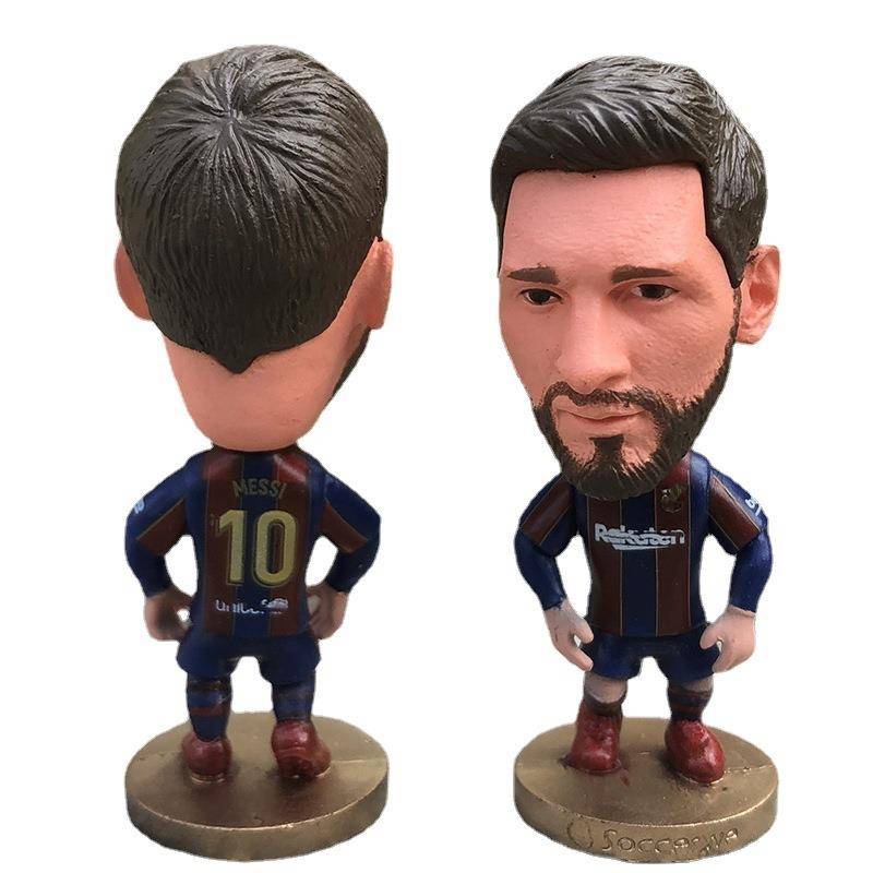 2024 European Cup Decoration Peripheral Fan Products Desktop Snaps Souvenir Football Star Doll Doll Patrol