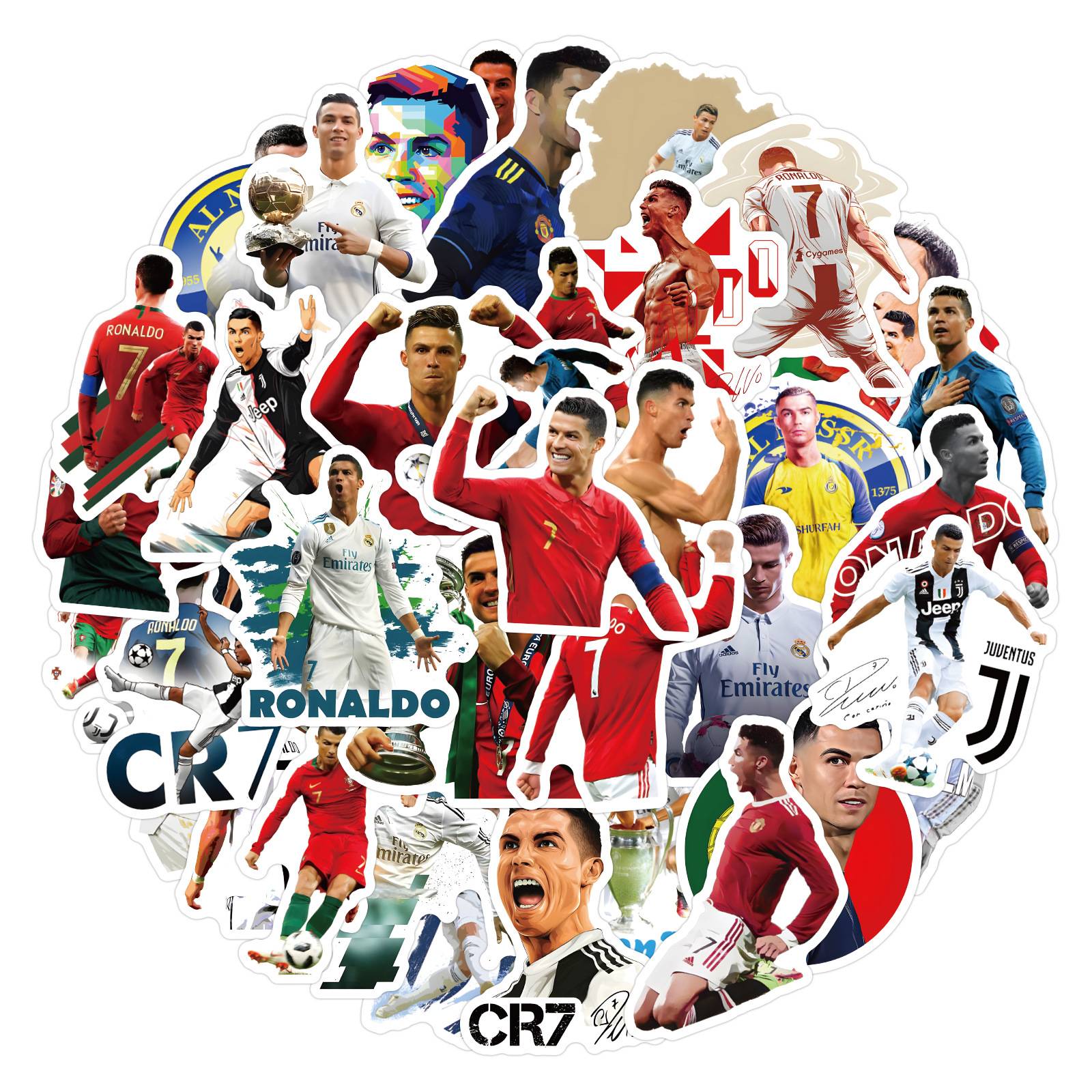 50 Cristiano Ronaldo stickers