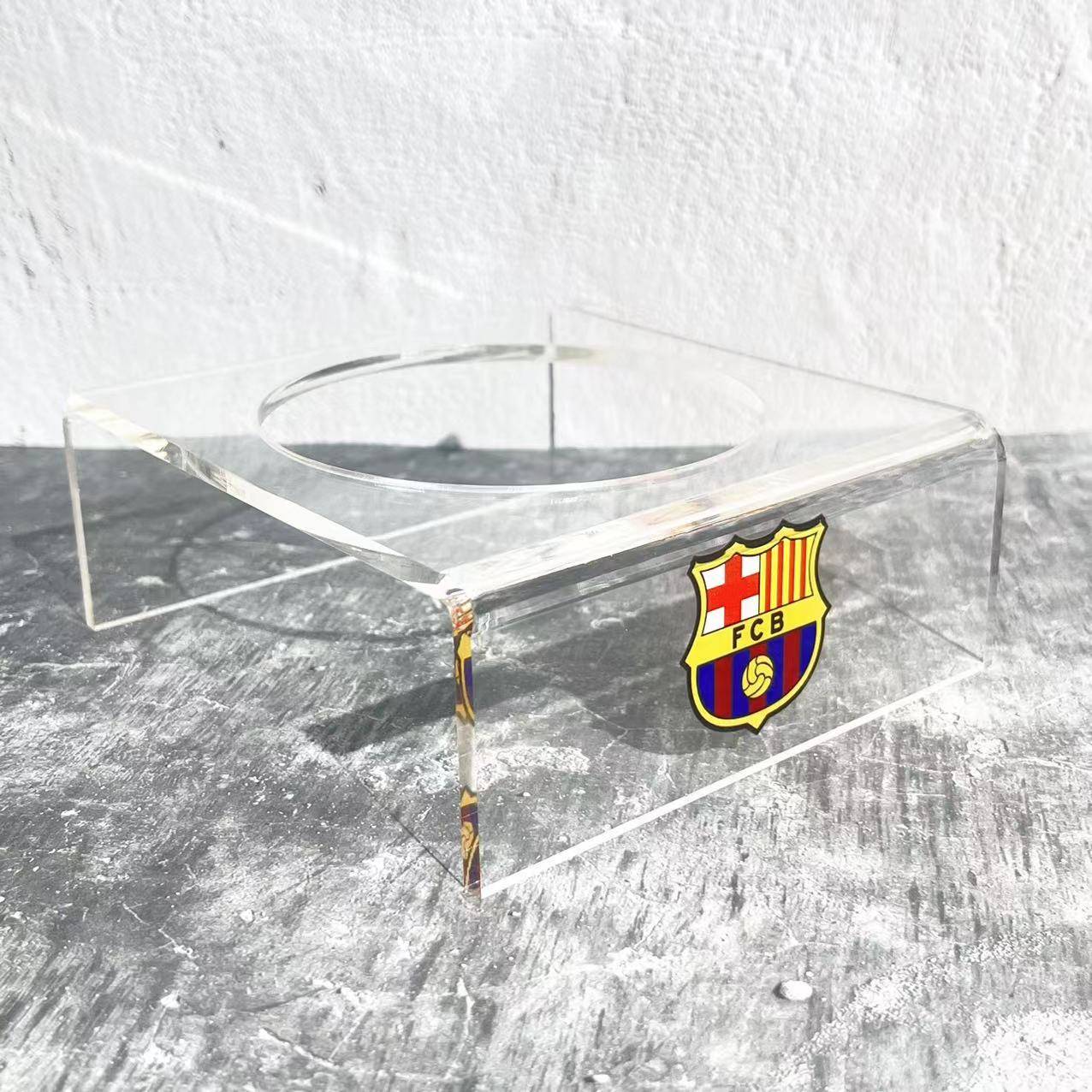 Barcelona Real Madrid Club Decoration Football Basketball Stent Substation Desktop Blinding Collection Smoral Placement Shelf