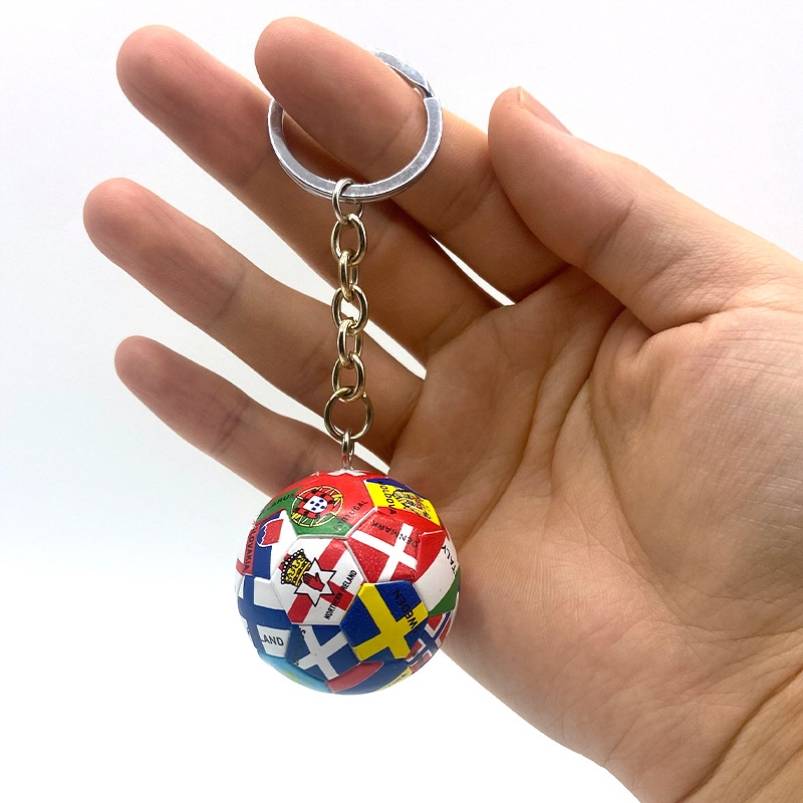 2024 European Cup Small Item Football Keychain Small Gifts Fans Products German souvenir