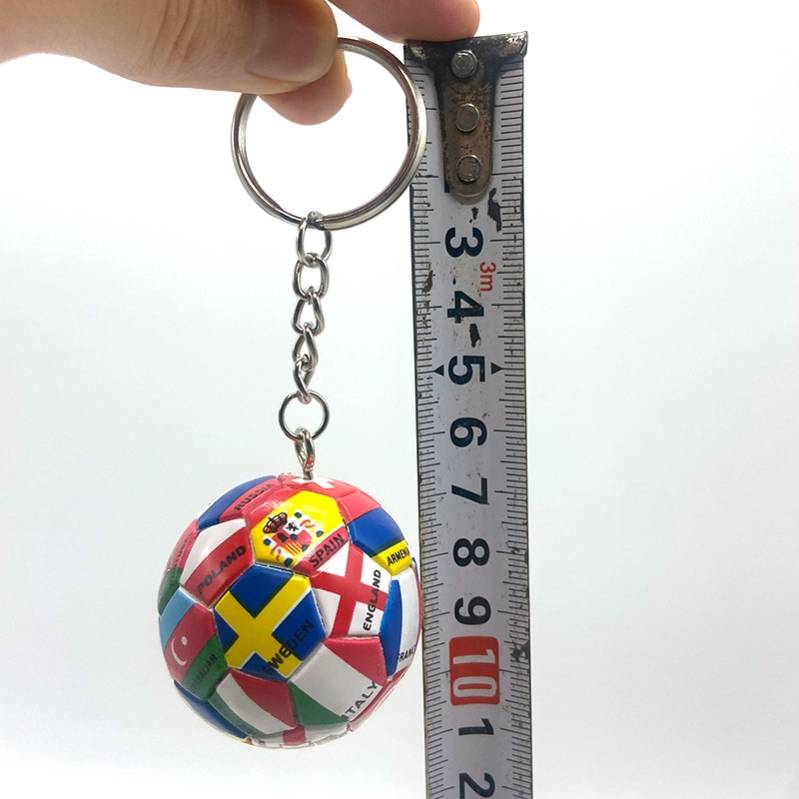 2024 European Cup Small Item Football Keychain Small Gifts Fans Products German souvenir